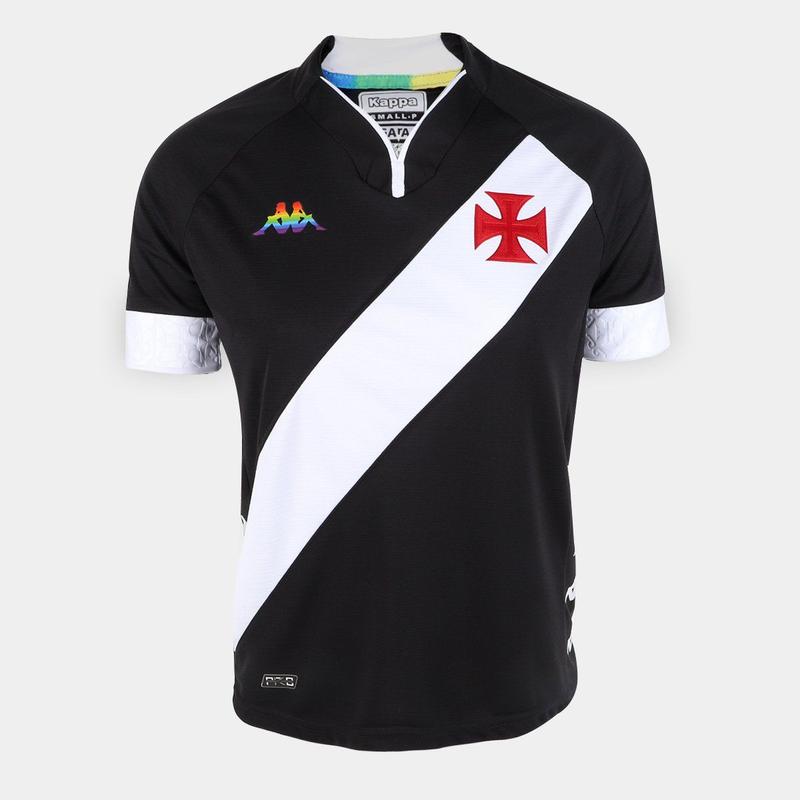 Camisa Vasco Kappa LGBT 22/23 Feminina - Camisa de Time - Magazine
